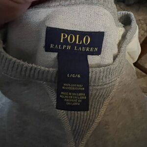 Polo Ralph Lauren Gray Sweatshirt size L
